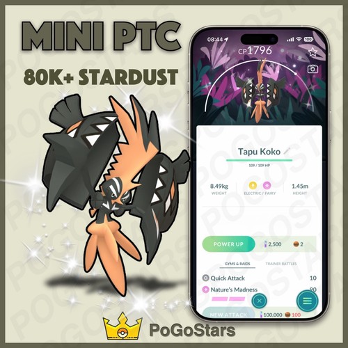 Pokémon ptc shiny tapu - ptc,